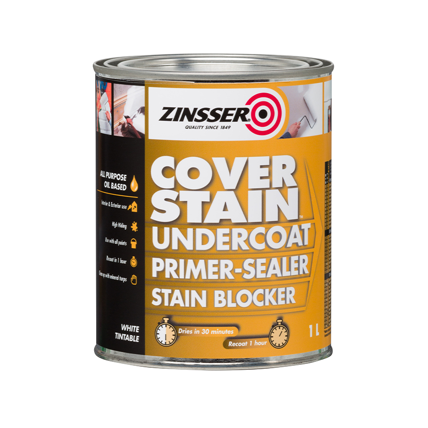 Zinsser CoverStain? OilBased Primer 1L Inspirations Paint